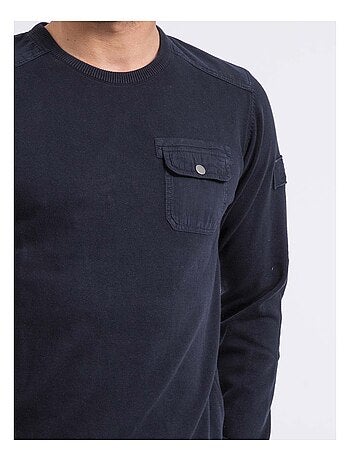 Pull fin col V coton ANTON