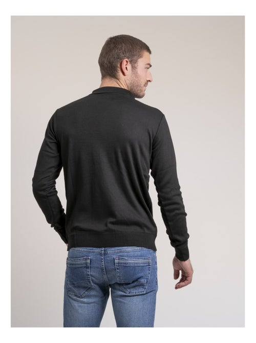 Pull fin col zippé LENOWILEM - Kiabi