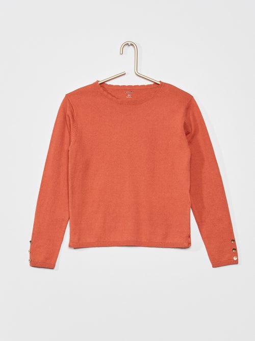 Pull fin en coton - Kiabi