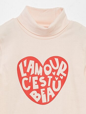 Chandail en tricot pointelle de coton - Bleu - Kids | H&M CA