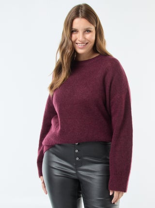 Pull fin en maille chaude