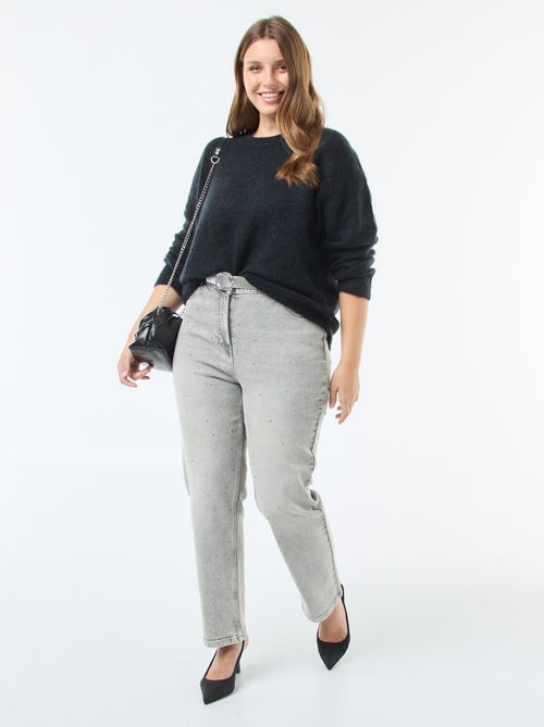 Pull fin en maille chaude - Kiabi