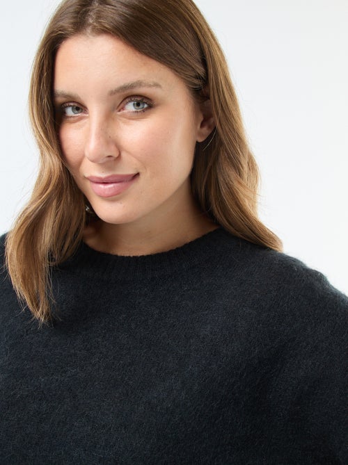Pull fin en maille chaude - Kiabi