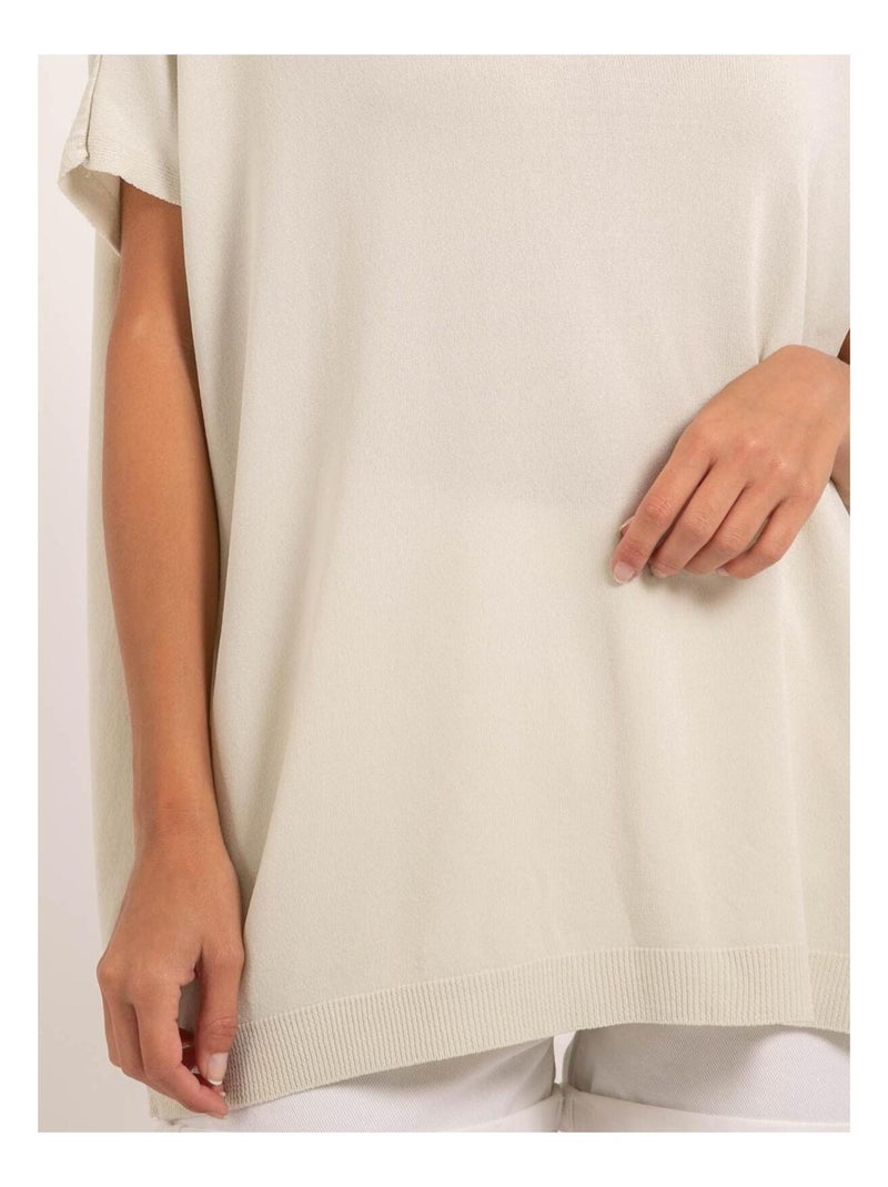 Pull fin KARINI Beige - Kiabi