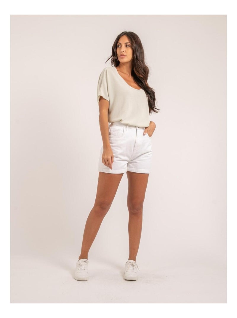 Pull fin KARINI Beige - Kiabi