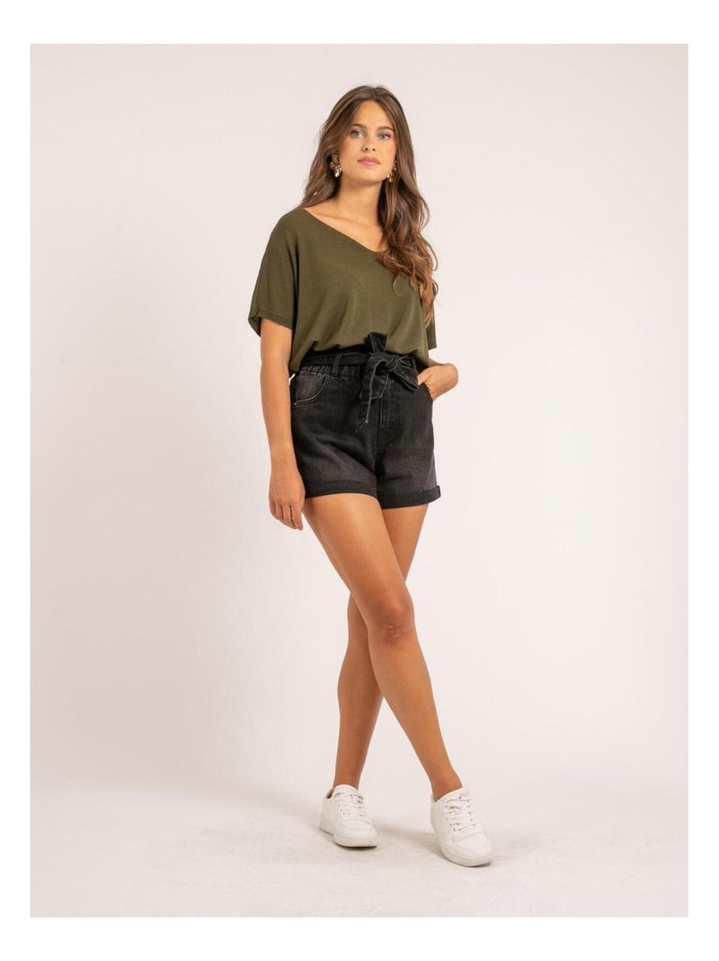 Pull fin KARINI Kaki - Kiabi