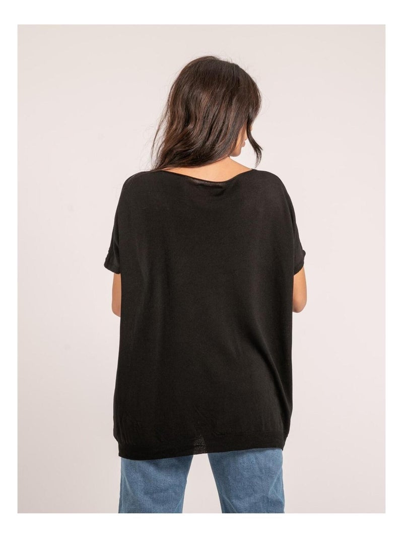 Pull fin KARINI Noir - Kiabi