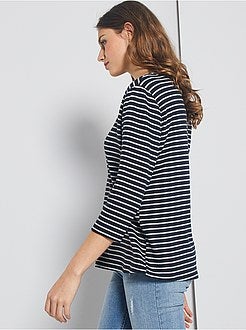 Pull fin marinière 'JDY' - Kiabi