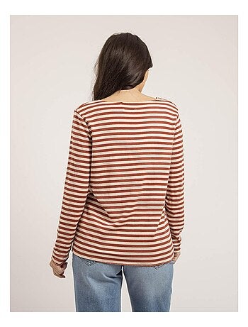 Pull fin marinière rayé kemile