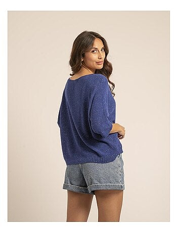 Pull fin paillettes KOLIANE