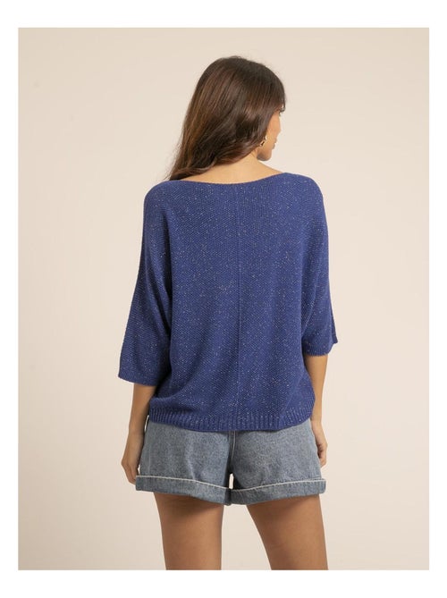 Pull fin paillettes KOLIANE - Kiabi