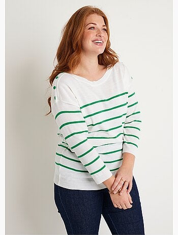 Pull fin rayé - Afibel