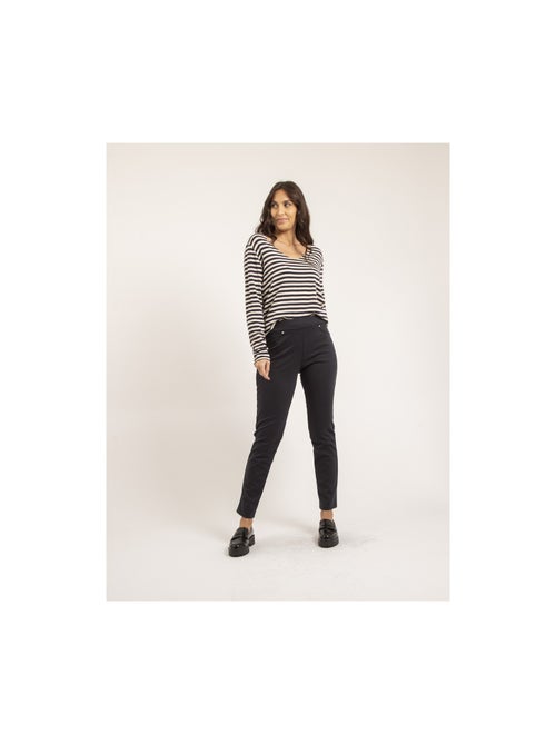 Pull fin rayures KEMILE - Kiabi