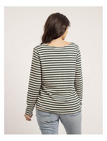 Pull fin rayures KEMILE