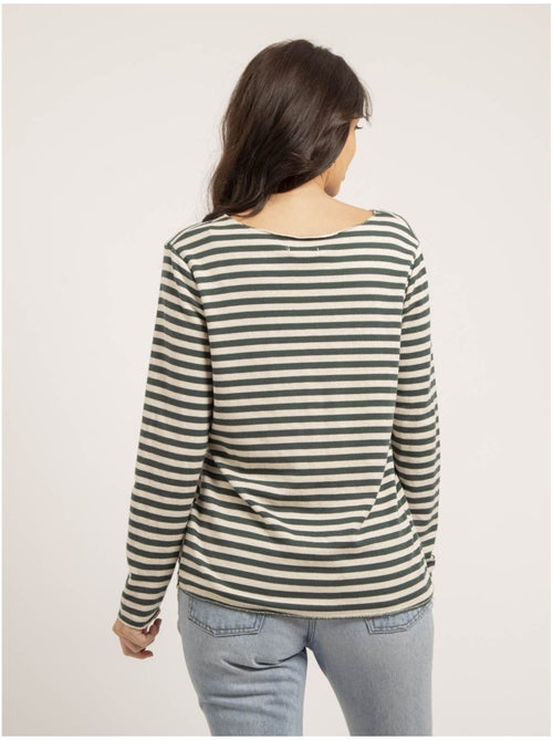 Pull fin rayures KEMILE - Kiabi