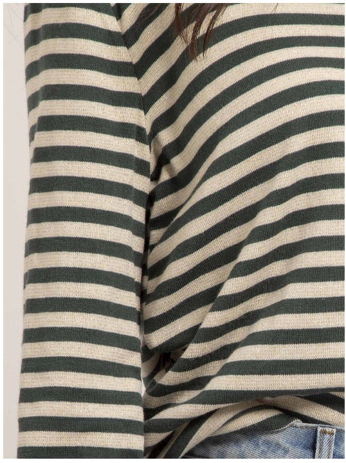 Pull fin rayures KEMILE - Kiabi