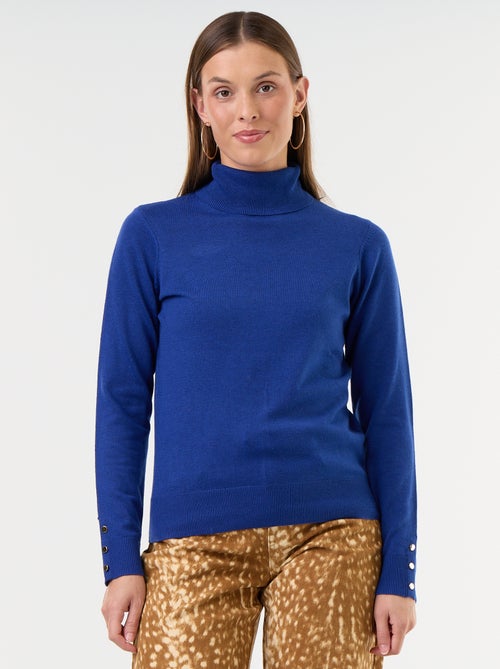 Pull fine jauge col roulé - Kiabi Pull fine jauge col roulé - Kiabi