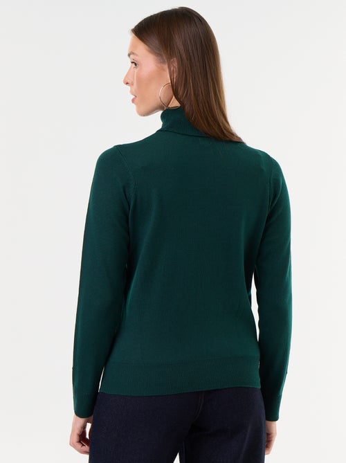 Pull fine jauge col roulé - Kiabi Pull fine jauge col roulé - Kiabi