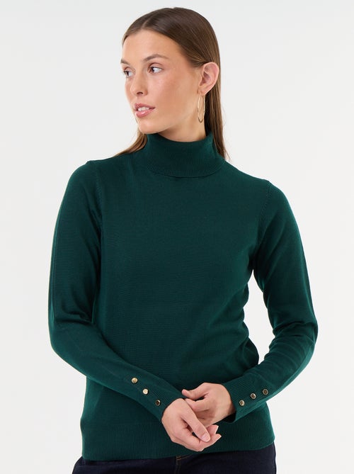 Pull fine jauge col roulé - Kiabi Pull fine jauge col roulé - Kiabi