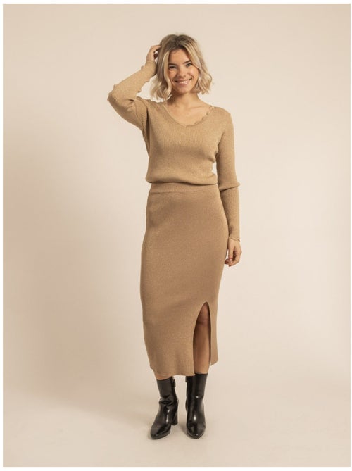 Pull fine maille KEMIA - Kiabi