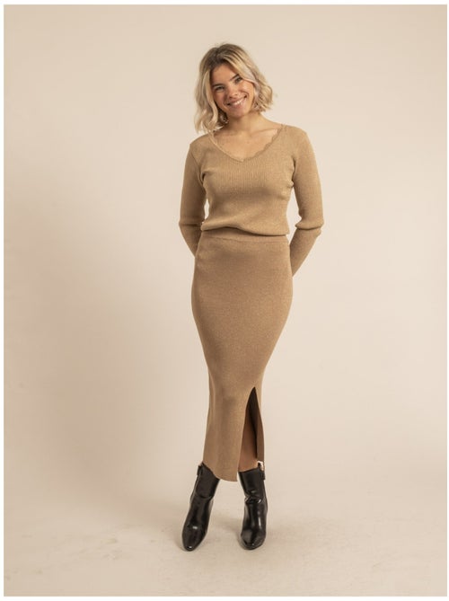 Pull fine maille KEMIA - Kiabi