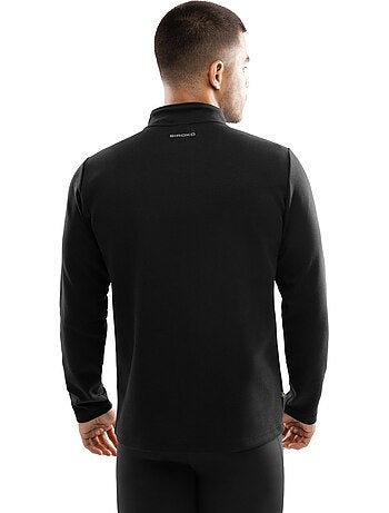 Pull fitness demi-zip homme fitness homme inter