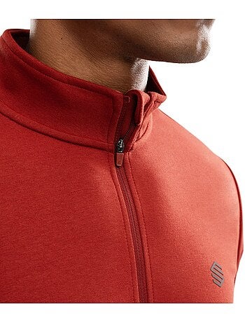 Pull fitness demi-zip homme fitness homme torch
