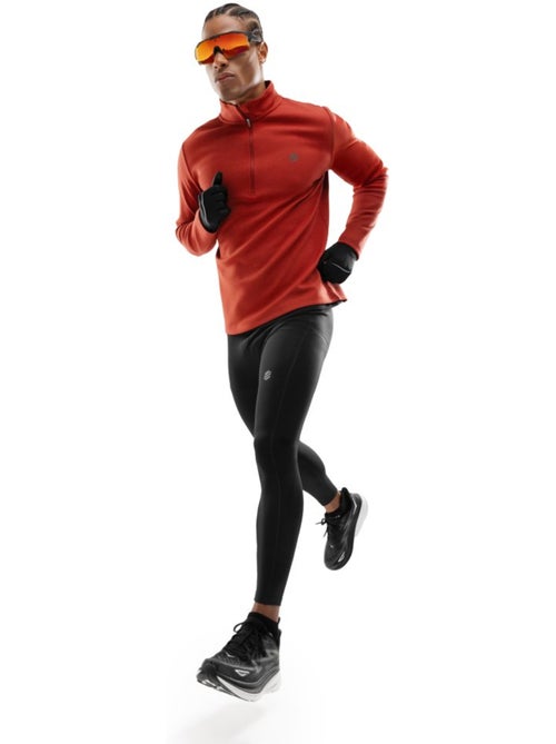 Pull fitness demi-zip homme fitness homme torch - Kiabi Pull fitness demi-zip homme fitness homme torch - Kiabi