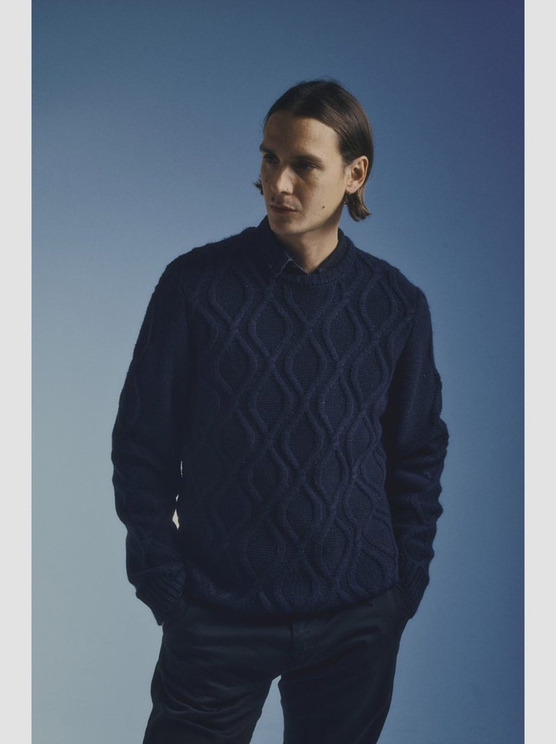 Pull FLESIO 'Le Temps Des Cerises' Bleu - Kiabi