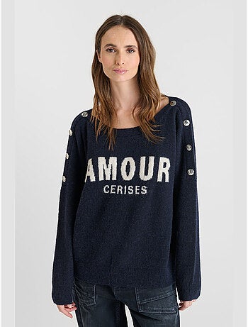 Pull GALLI 'Le Temps Des Cerises'