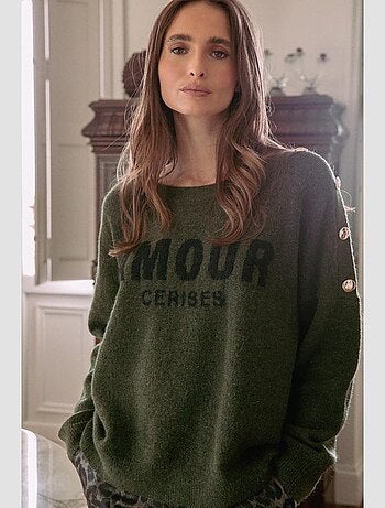 Pull GALLI 'Le Temps Des Cerises'