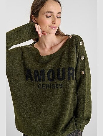 Pull GALLI 'Le Temps Des Cerises'