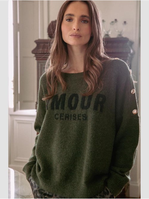 Pull GALLI 'Le Temps Des Cerises' - Kiabi
