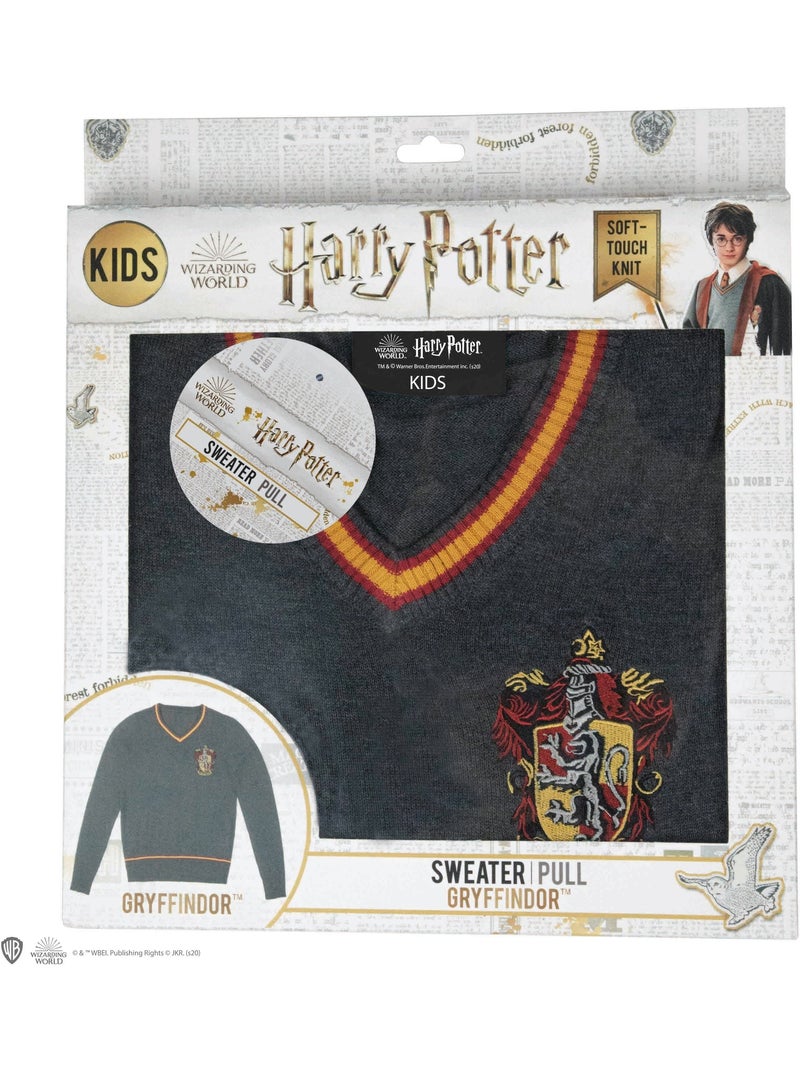 Pull gryffondor - harry potter Gris - Kiabi