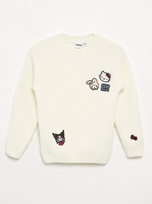 Pull 'Hello Kitty' à manches longues - Kiabi Pull 'Hello Kitty' à manches longues - Kiabi