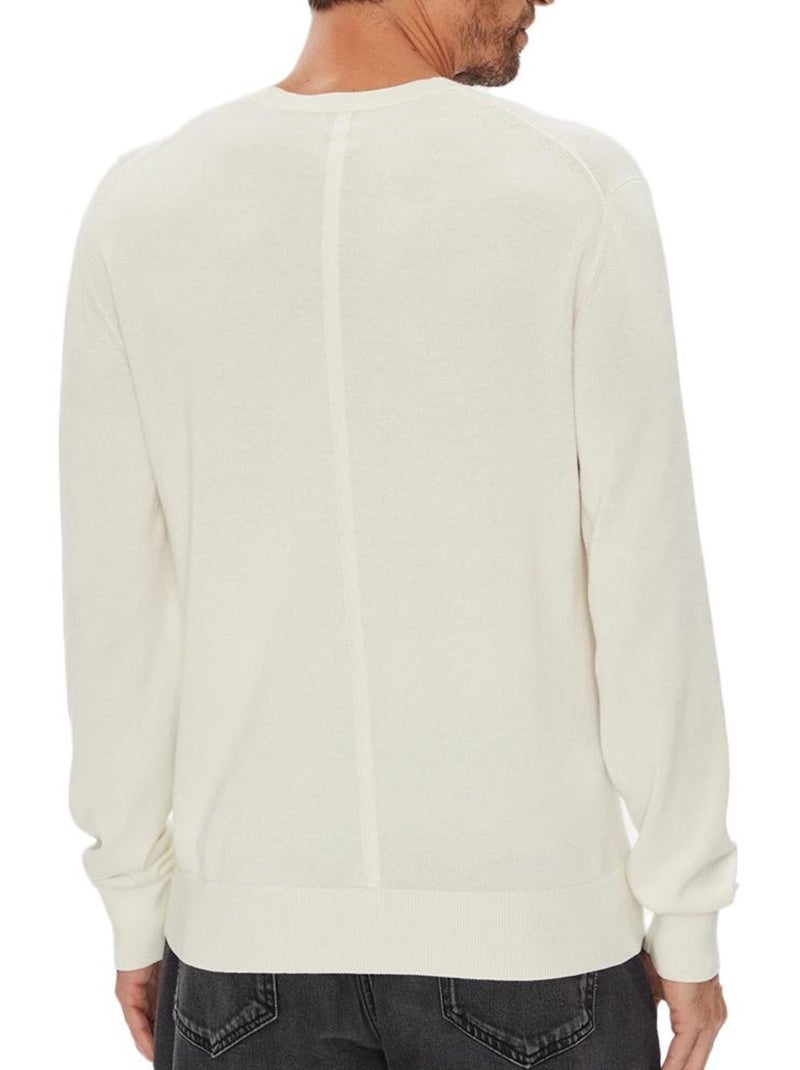 Pull Homme Calvin Klein Jeans Blanc - Kiabi