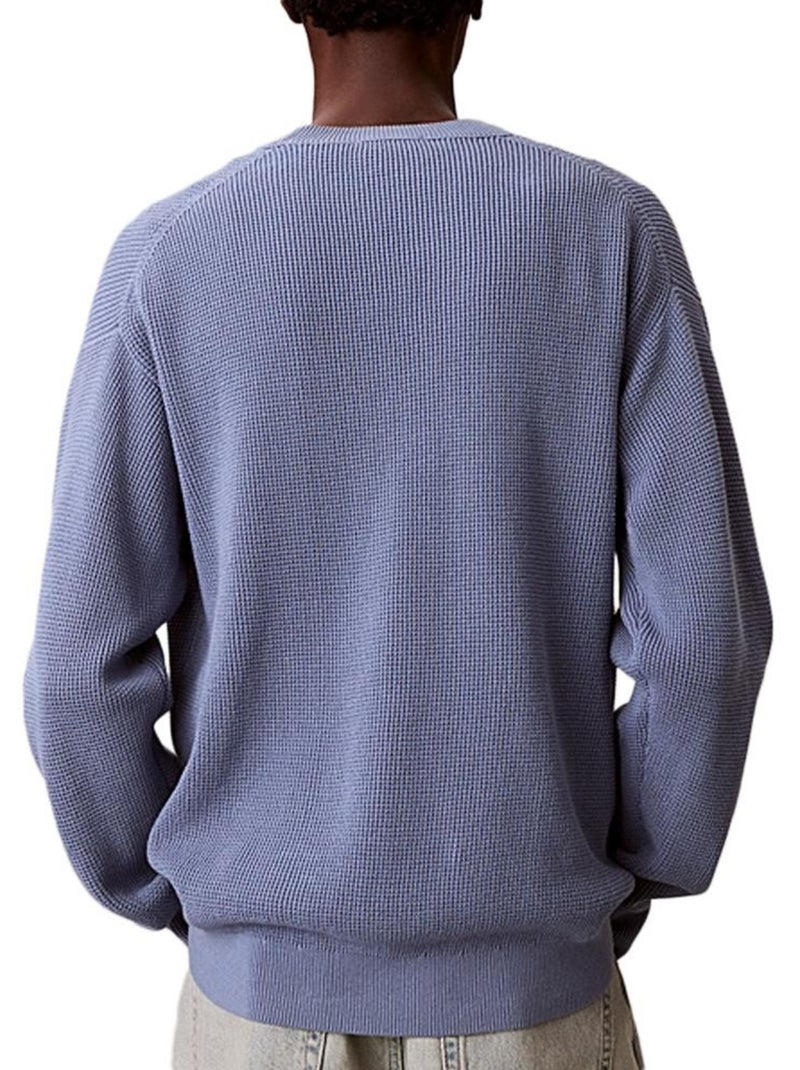 Pull homme calvin klein jeans Bleu - Kiabi