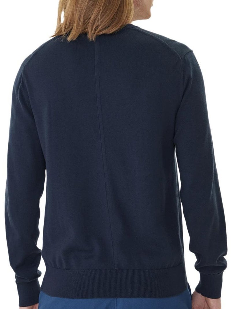 Pull  Homme Calvin Klein Jeans Ls Supima Bleu marine - Kiabi