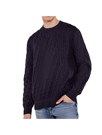 Pull Homme Calvin Klein Jeans Rel Aop