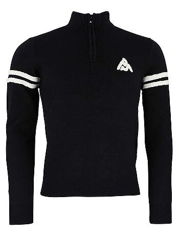 Pull col roulé discount noir homme kiabi