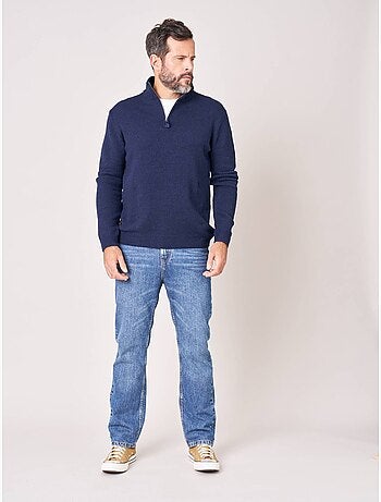 Pull homme col camionneur 'Deeluxe'