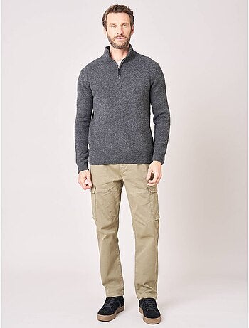 Pull homme col camionneur 'deeluxe'