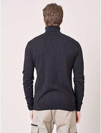 Pull homme col roulé 'Deeluxe'
