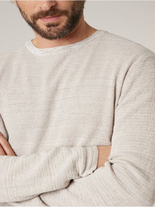 Pull homme en 100% coton 'Deeluxe' - Kiabi