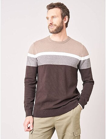 Pull homme en coton 'deeluxe'