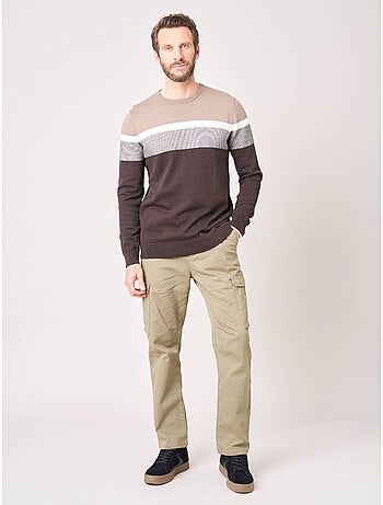 Pull homme en coton 'deeluxe'