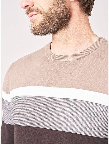 Pull homme en coton 'deeluxe'