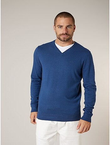 Pull homme en maille fine
'Deeluxe'
