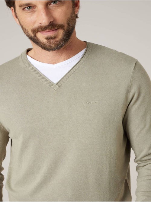 Pull homme en maille fine
 'Deeluxe' - Kiabi