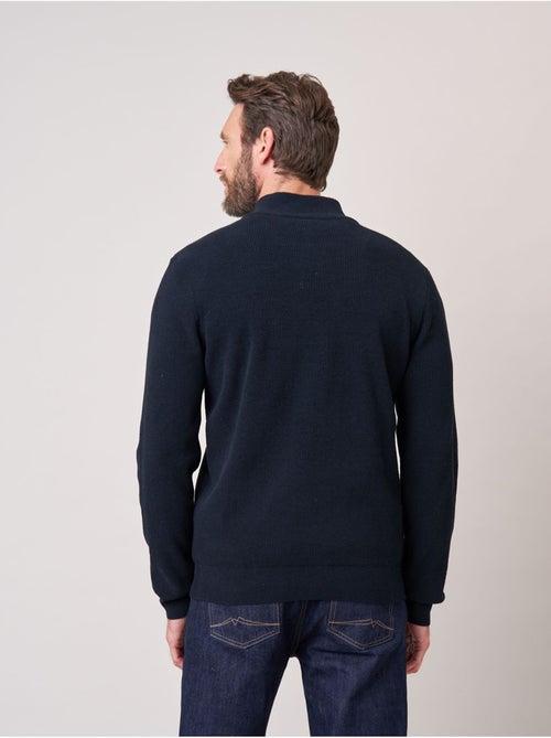 Pull homme en maille texturée 'deeluxe' - Kiabi Pull homme en maille texturée 'deeluxe' - Kiabi